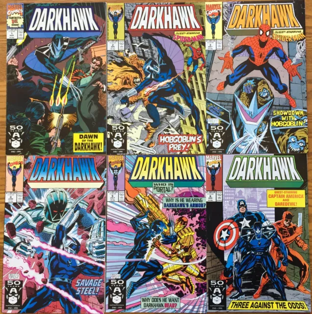 Darkhawk Comics (1991-1995) Individual Issues
