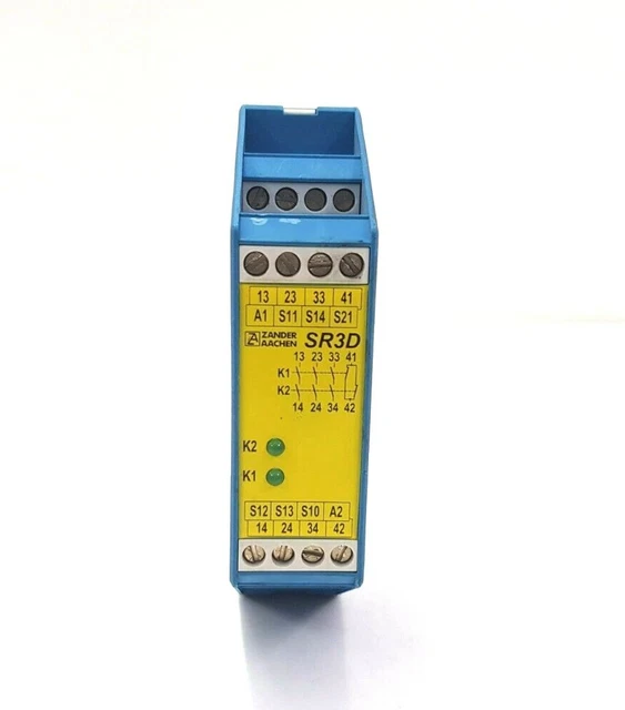 ZANDER AACHEN SR3D Safety Relay Emergency Stop Relay 472270 EUR 123,86