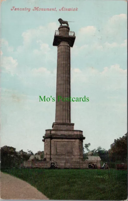 Northumberland Postcard - Tenantry Monument, Alnwick Ref.RS29479