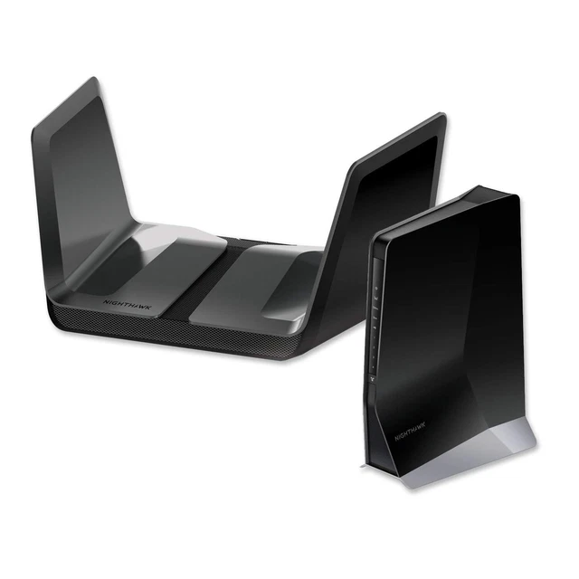 Netgear Nighthawk RAX200 Wireless Router - Schwarz (RAX200-100EUS)