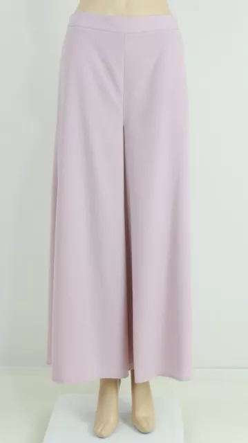 OASIS Womens Dusty Pink Wide Leg Casual Everyday Trousers UK 10 EU 38