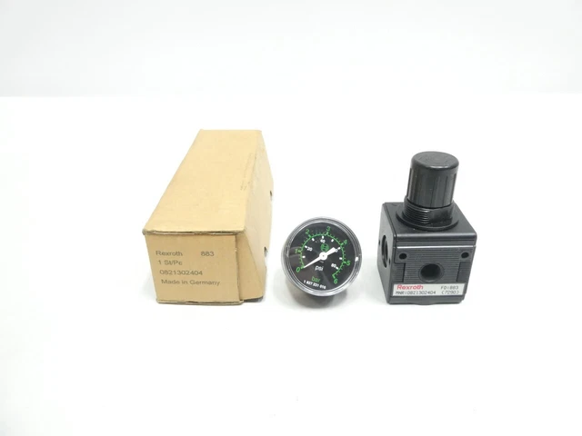 Rexroth 0821302404 Pneumatic Regulator 1/4in Npt