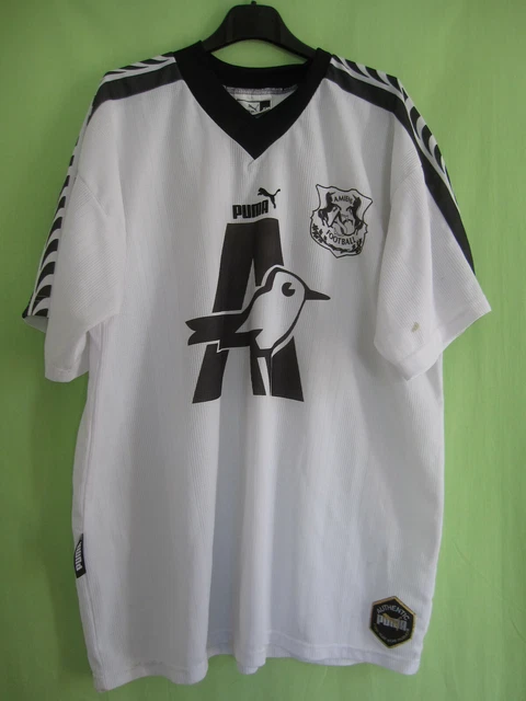 MAILLOT AMIENS FOOTBALL ASC Auchan Puma shirt Vintage Jersey XL