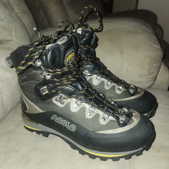 Asolo Peak GTX Mountaineering Hiking Boots Mens US 10 or 43 2/3