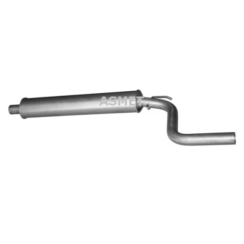 1x Silencieux central pour OPEL 05.190