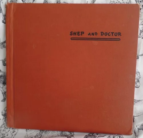 Collie and Dachshund Dog Vintage Book Shep and Doctor illustrator Diana Thorne