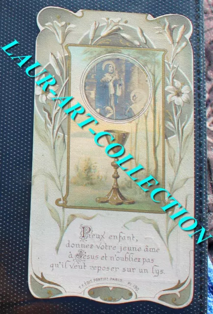 IMAGE PIEUSE SAINTE - PIEUX ENFANT, DONNE VOTRE - 11,5x6cm / RELIGION HOLY CARD