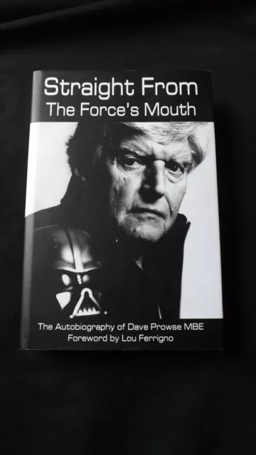 Dave Prowse (Darth Vader) Autobiography  Signed First Edition With Date Misprint