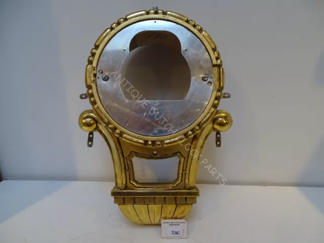 Original Gilded Wood Swedish Westerstrand Clock Case