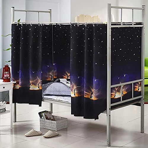 Dormitory Bunk Bed Curtains, Single Bed Tent Curtain, Privacy Shading Dormitory Bunk Bed Curtains, Single Bed Tent Curtain, Privacy Shading