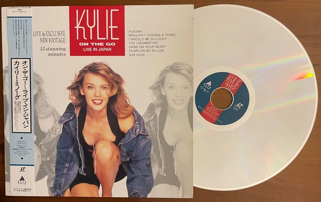 KYLIE MINOGUE - On The Go - Live in Japan - Very Rare Laserdisc 1990
