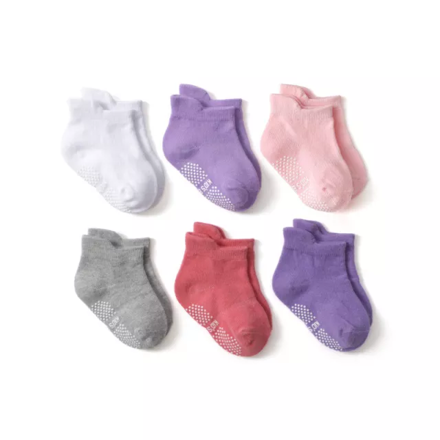 12 Pairs Toddler Ankle Socks Baby Rich Striped Cotton Cute Infant Boy Girl Socks 3