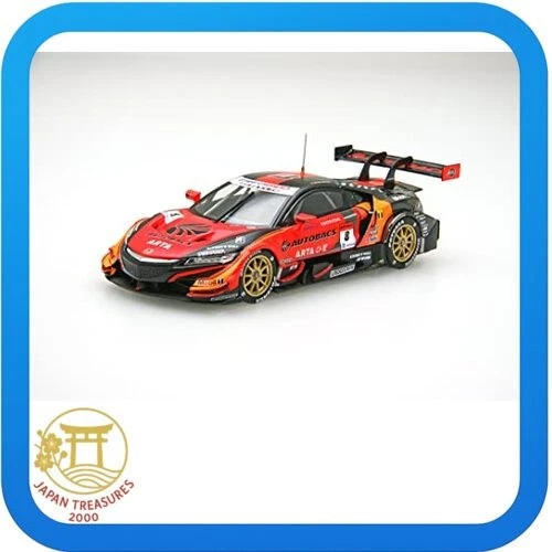 EBBRO 45516 ARTA NSX-GT SUPER GT GT500 2017 No.8 1/43 Orange
