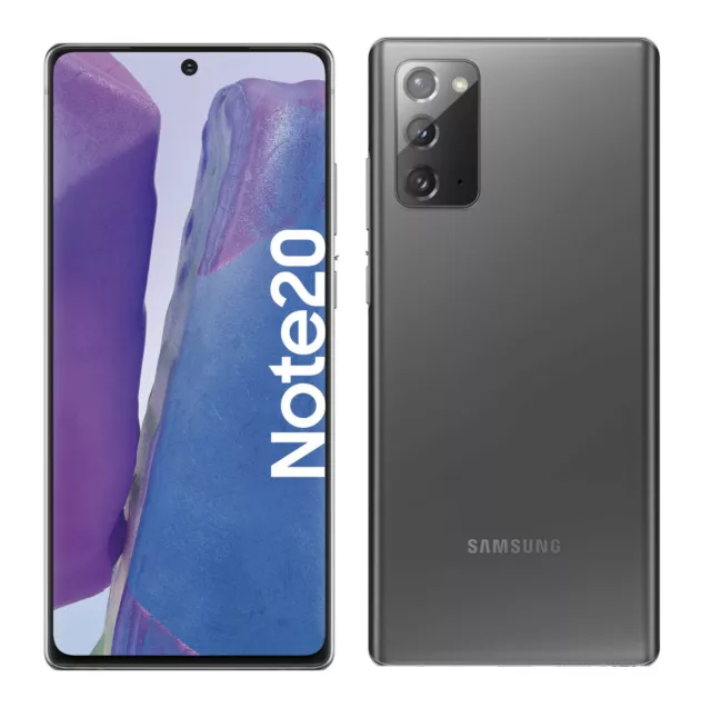 Samsung Galaxy Note 20 IN Grigio Cellulare Finto Dummy - Requisit Deko