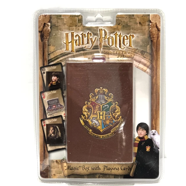 HARRY POTTER SORCERER'S Stone Magic Box with Vanishing Playing Cards
