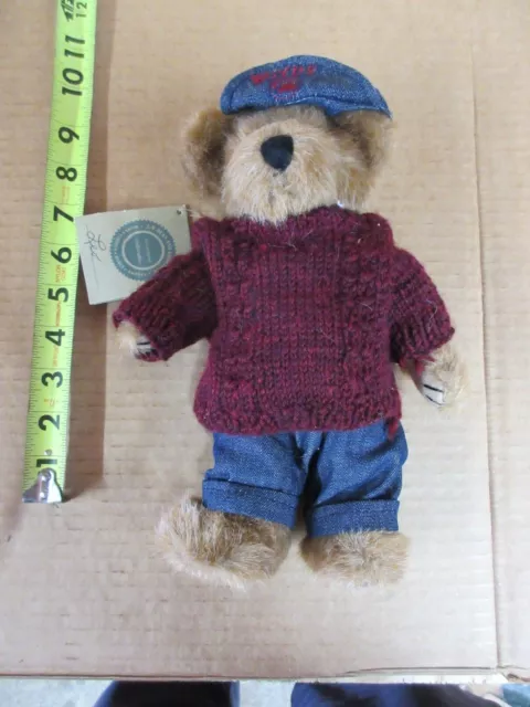 NOS Boyds Bears Leo Bruinski JB Bean and Associates Plush Teddy Sweater B42 F