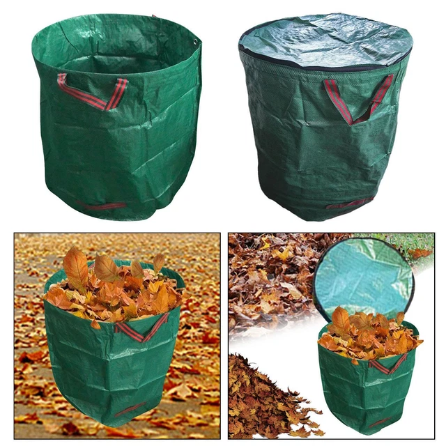 Sacs de déchets de jardin, sacs de déchets de cour pour débris d'herbe,