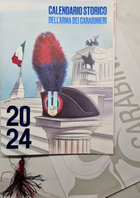 Calendario Storico dell'Arma dei Carabinieri Anno 2024 Nuovo