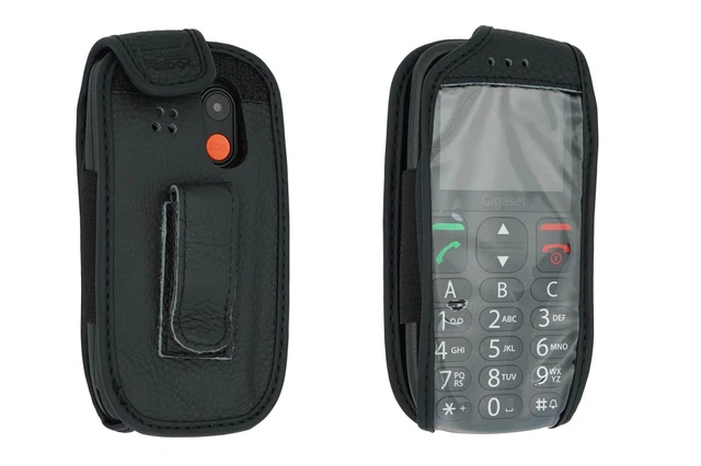Étui Ceinture En Cuir Véritable Caseroxx Pour Artfone CS181 Noir - Garantie 3 Mois