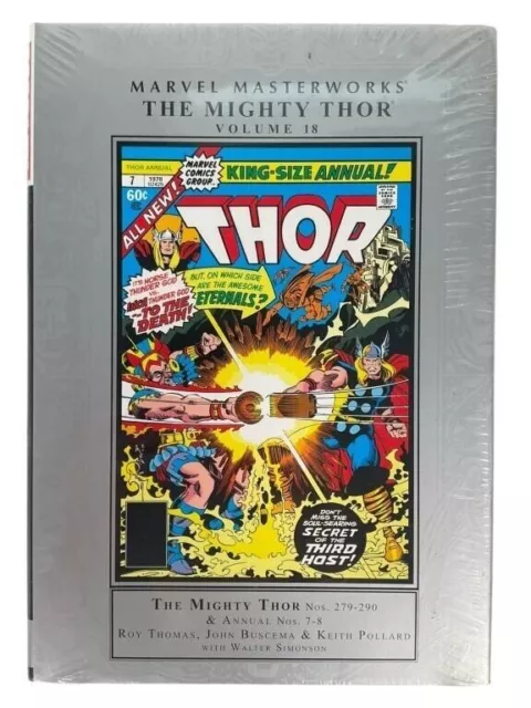 MARVEL MASTERWORKS: THE MIGHTY THOR VOL. 18 (MARVEL By John Buscema SEALED NEW