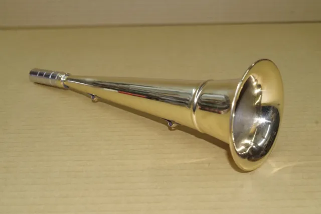 Messing Stethoskop Hörrohr Hearing Pipe Hörmaschine Ear Trumpet 33 cm