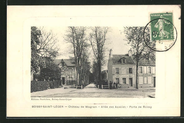 CPA Boissy-Saint-Lèger, Chateau de Wagram-Allèe des Acacias-Porte de Boissy 191