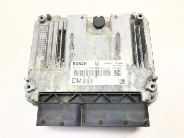 Opel Signum 2005 Diesel Engine control unit module ECU 55201791 110kW MDV36373