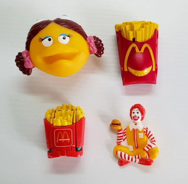 Lot De 77 Jouets Vintage McDonald’s Happy Meal - Années 90 & 2000, Couleurs Variées, Occasion