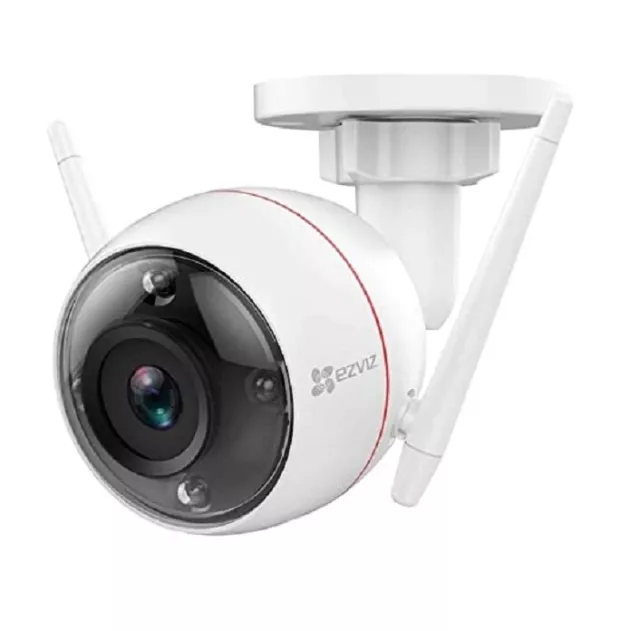 Ezviz C3W Telecamera Wifi Bullet Ip-Cam Esterno Ip66  Hd 2Mpx Audio Slot Sd 2