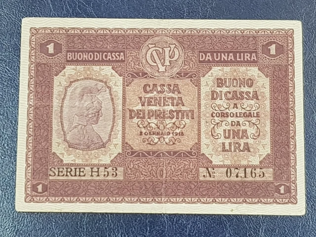 Banconota Cassa Veneta 1 Lira qSPL