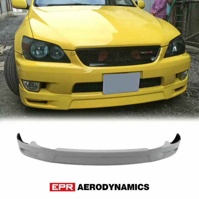 TMS Style FRP Unpainted front lip kit For Lexus 98-05 IS200 RS200 XE10 Altezza