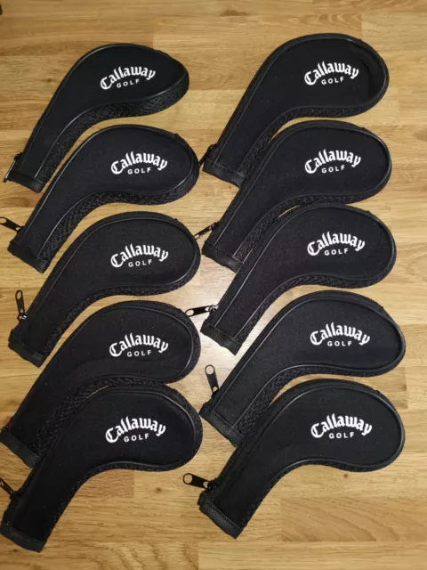 Callaway zipper Iron Headcovers X10 3-A brand new UK stock fast dispatch