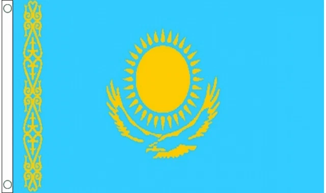 Cortina ataúd bandera nacional de Kazajstán con envío rápido