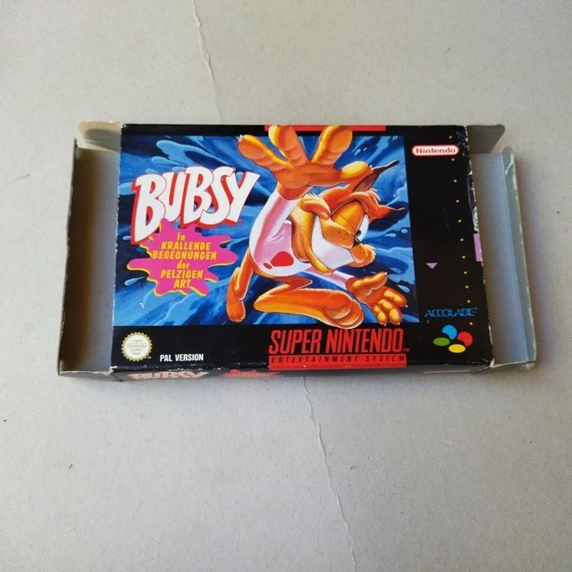 Bubsy Complet Super Nintendo Snes