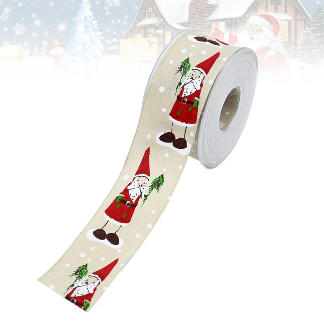 2 rollen von Band Cartoon DIY Geschenk Band Weihnachten Band Verpackung Streifen 5