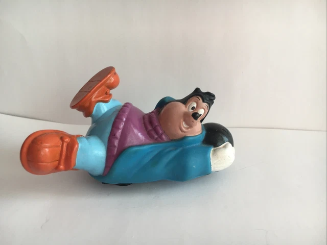 VINTAGE BURGER KING Fast Food Kids Toy Goofy Movie Rolling Figure