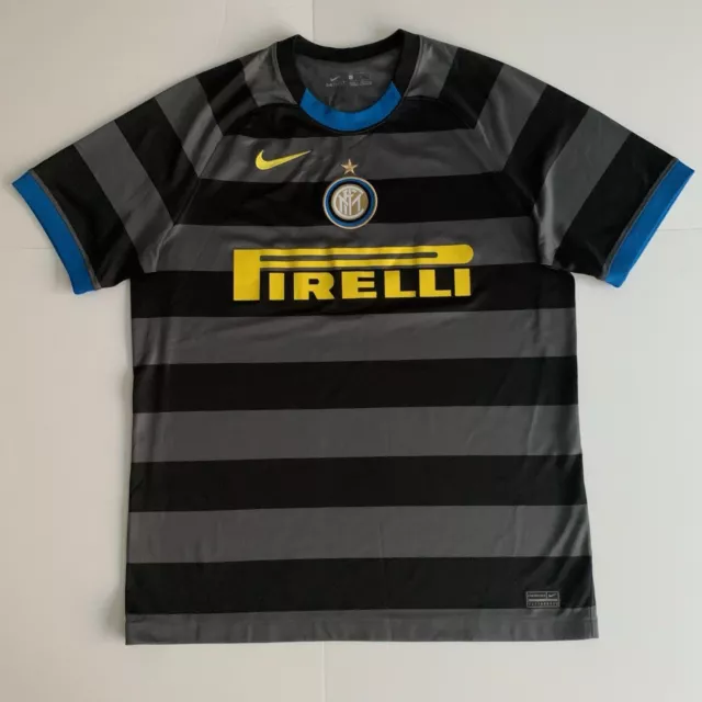 AUTHENTIC NIKE INTER Milan 2020 2021 Third Shirt Large Mens 60.00