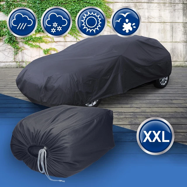 Ganzgarage Auto Atmungsaktiv PVC Wasserdicht Abdeckplane Schutzhülle Größe XXL