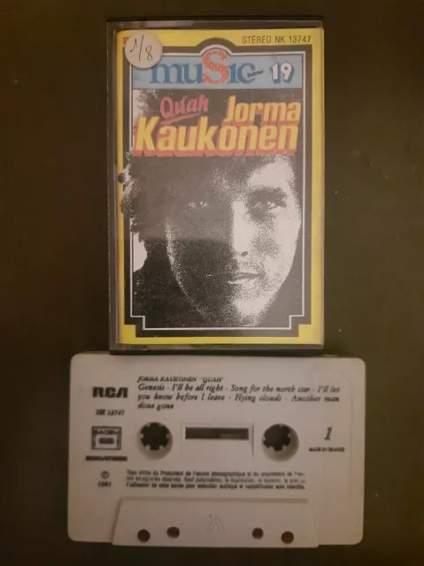 K7 Audio: Jorma Kaukonen - Quah Molto Bon Condizioni