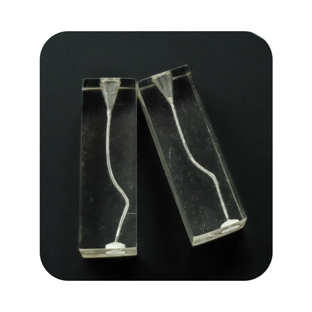 10Pieces Dental Endo Root Study Blocks RCT Practice Files Block Challenged Canal