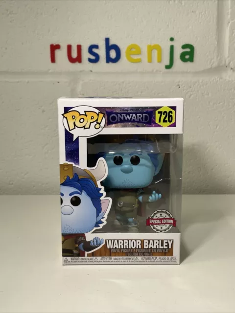 Warrior Barley 726 Disney Pixar Onward Funko Pop Vinyl Figure Special Edition T4