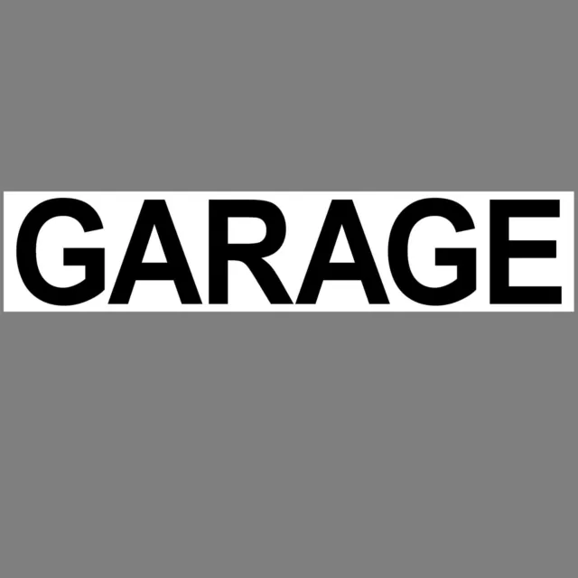 Sticker Garage 20cm Sticker Note Sign Door Gate Parking Space 4061963017524