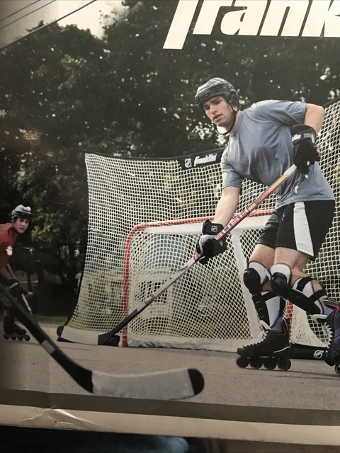 Franklin Sports NHL Goal Backstop 12' x 7’ FiberTech Net Trainer Play