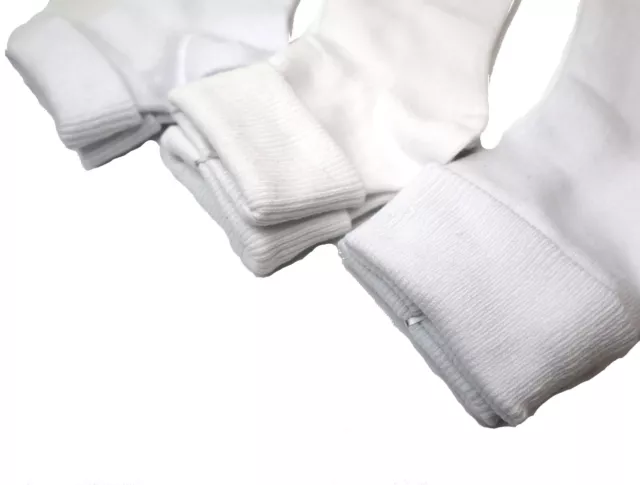 Children's Premium Cotton Folded Cuff School Socks Foldover 7x PAIRS FOR $29.99! 2