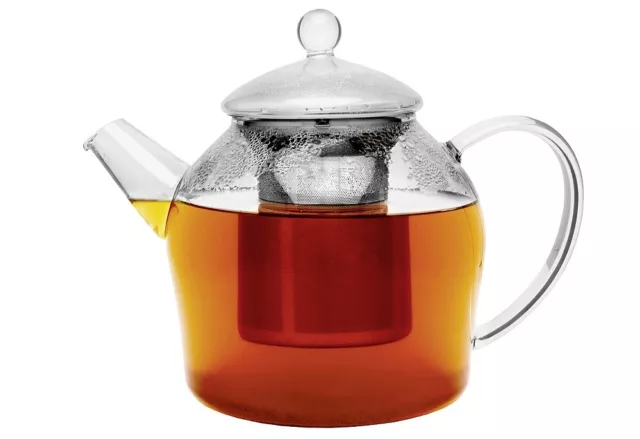 BREDEMEIJER Teekanne Minuet Santhee 1,2l Glas mit Edelstahlfilter   102296