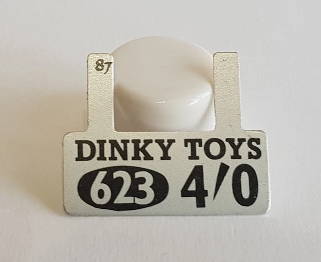 DINKY Anglais 564 étiquette décors de boite ORIGINALE jamais collée