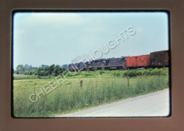 Original '71 Ektachrome Slide NW Norfolk Western 1951 U30B action River Rd 34B55