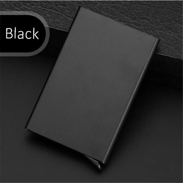 Mens RFID Blocking Slim Money Clip Carbon Fiber Wallet ID Credit Card Holder new 3