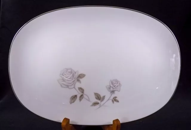 Noritake Rosay Serving Platter  13.25 inch EUC  Pattern 6216