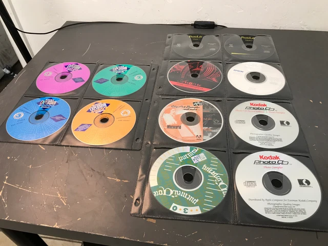 Lot of 20 Stock Photo Sound Discs Art Explosion Artville Macworld Kodak Epson
